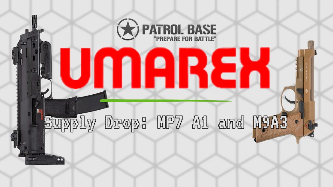 Umarex Supply Drop - MP7A1 GBB and Beretta M9A3 CO2 GBB