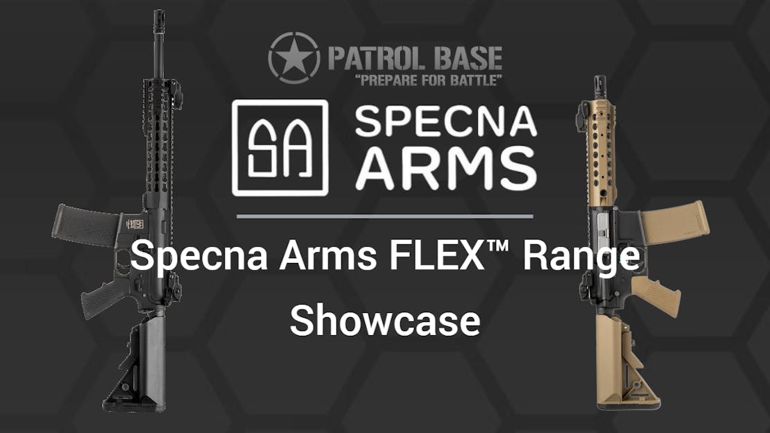Specna Arms FLEX™ Range Showcase: Affordable, Future-proofed and Pre-upgraded AEG Rifle Replicas