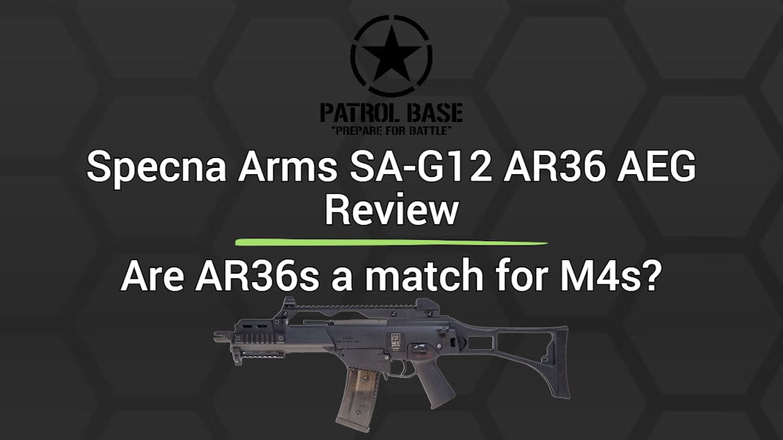 Airsoft Review: Specna Arms SA-G12 AEG - Are AR-36s a match for M4s?