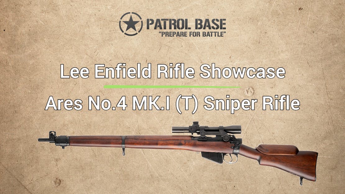 Airsoft Lee Enfield Sniper Rifle Showcase