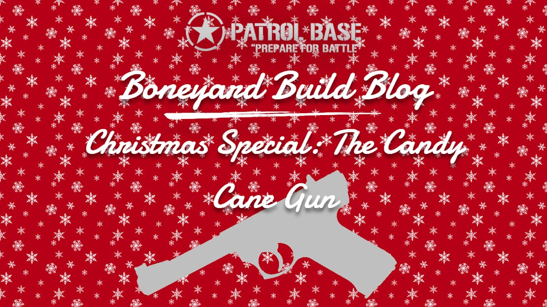 Boneyard Build Blog: Christmas Special - The Patrol Base Candy Cane