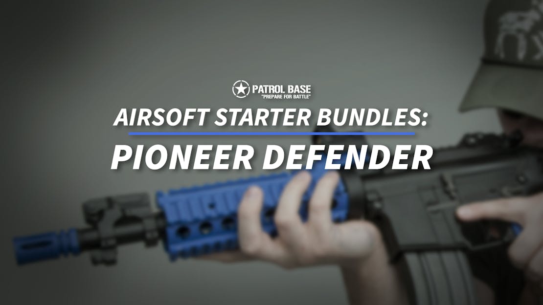 Airsoft Starter Bundles: NUPROL Pioneer Defender AEG