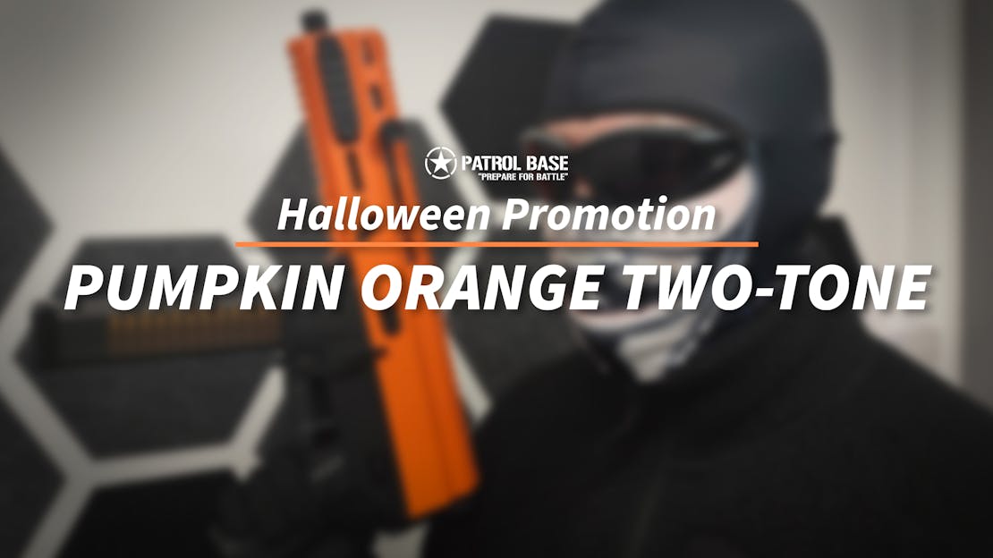 Halloween Airsoft Promotion: Orange Two-Tone on Selected Platforms!