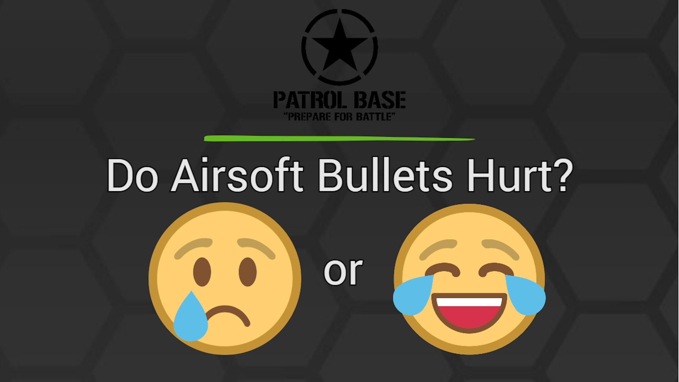 Do Airsoft bullets hurt?