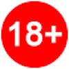 Over 18 Only Icon