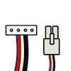 4 Pin Balance Cable to Mini-Tamiya
