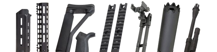 Airsoft External Parts and Accessories