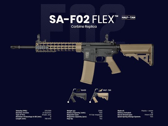 Specna Arms SA-F02 FLEX Airsoft AEG | Patrol Base UK