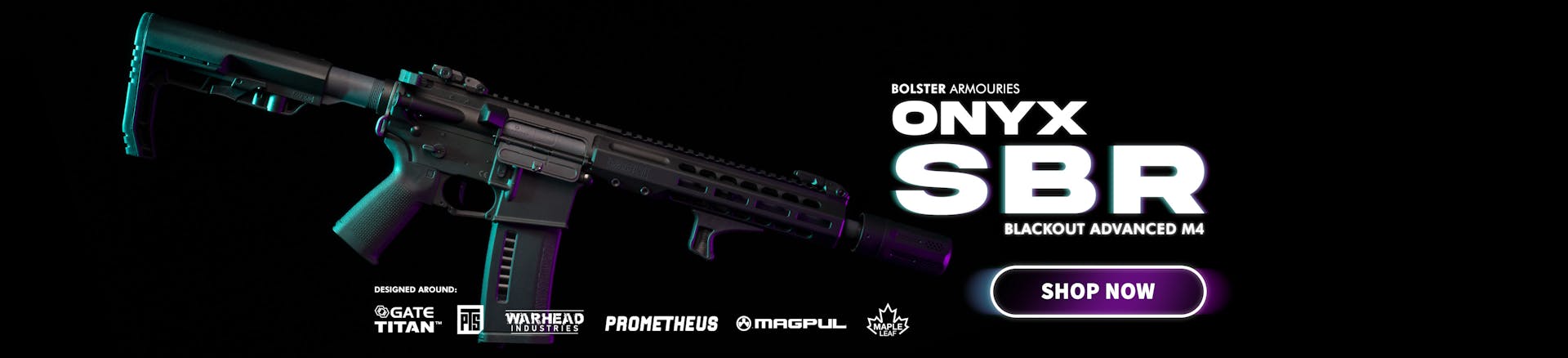 BOLSTER ARMOURIES - ONYX BLACKOUT