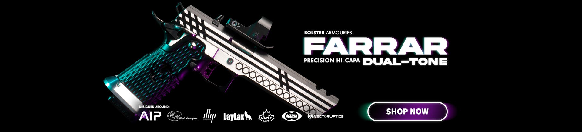 Bolster Armouries FARRAR Hi-Capa; Dual-Tone | Patrol Base UK