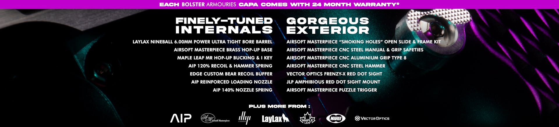 Bolster Armouries FARRAR Hi-Capa | Patrol Base UK