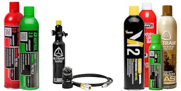 Airsoft Gas, CO2 & HPA