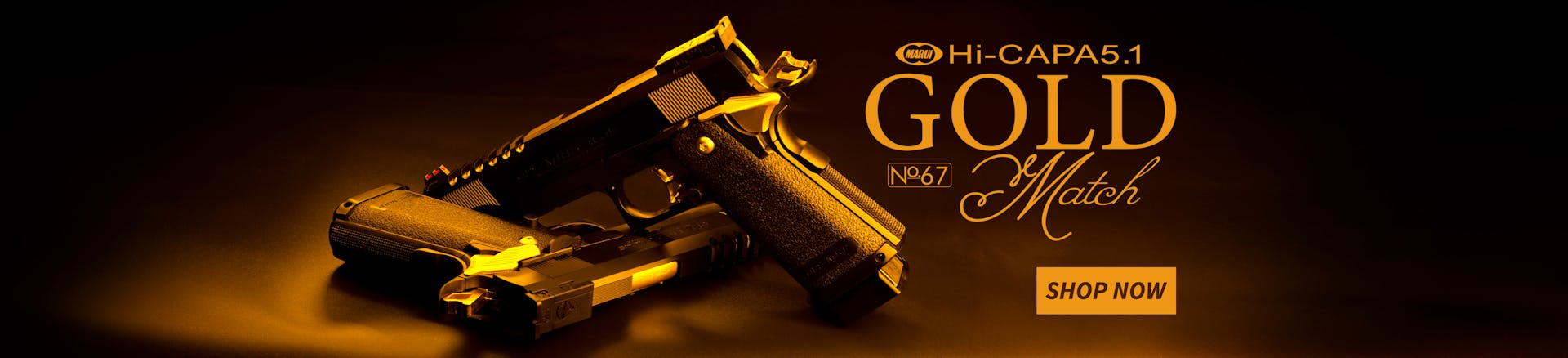 Tokyo Marui Gold Match Hi-Capa GBB Pistol | Patrol Base UK
