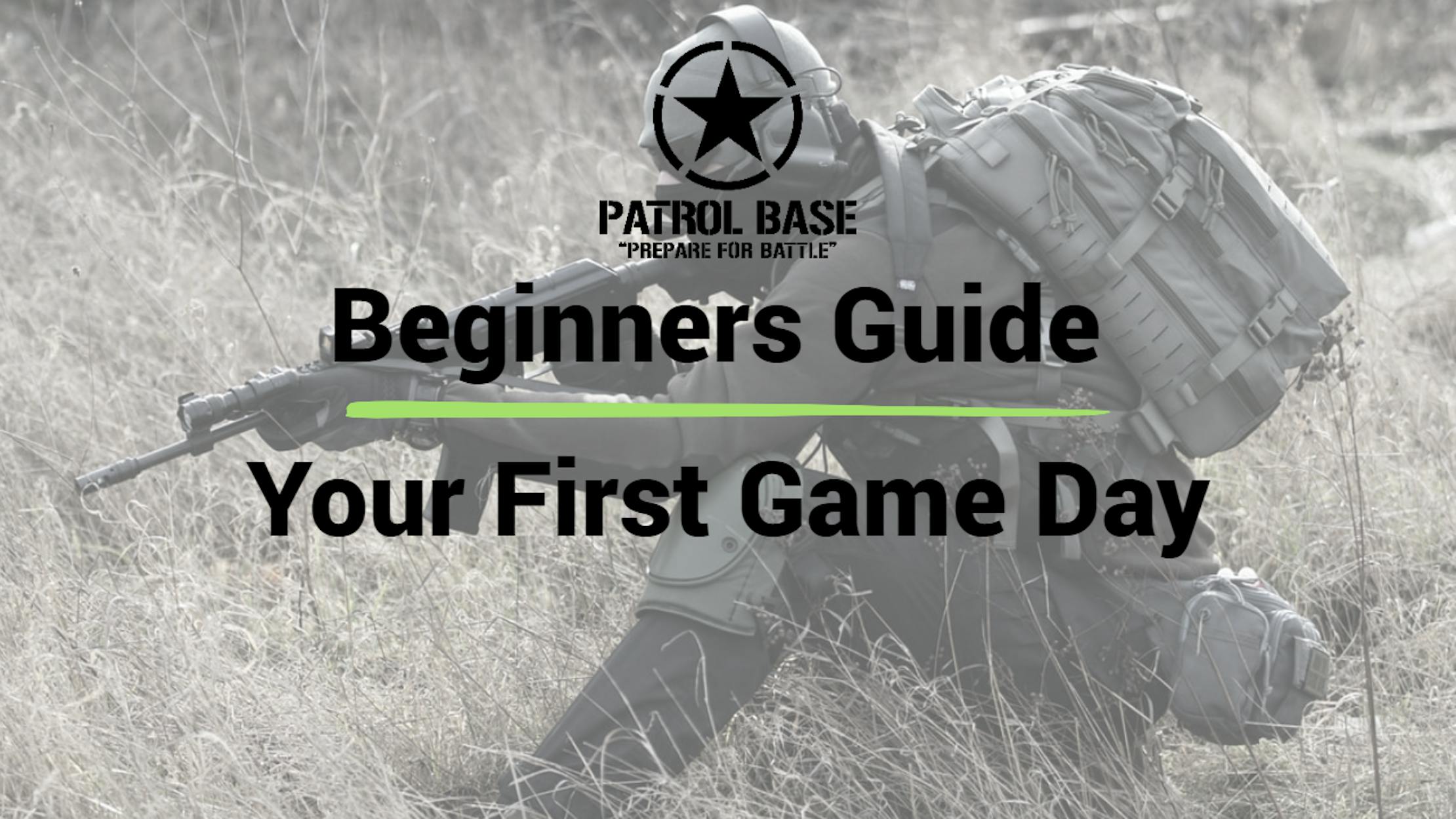 Beginners guide: Your First Skirmish - What to expect / what you will need