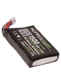 NUPROL 7.4v 1500mAh 20c Micro PEQ LiPo Battery (Deans)
