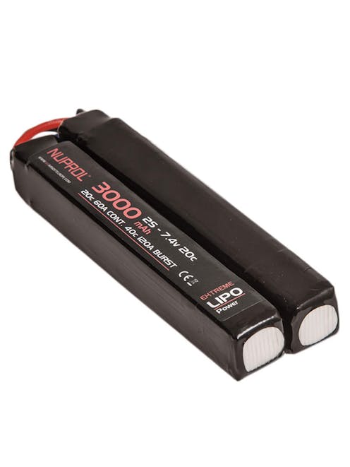 NUPROL EXTREME 7.4v 3000mAh 20c Nunchuck LiPo Battery (Deans)