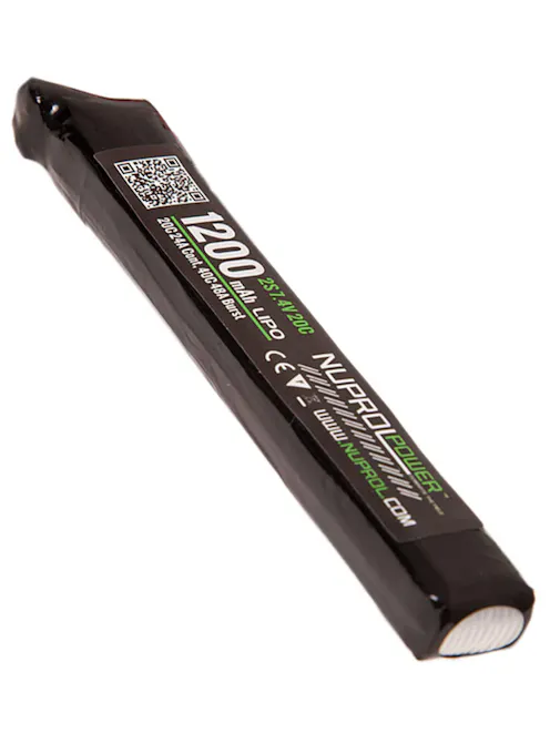 NUPROL 7.4v 1200mAh LiPo Stick Battery (Deans)