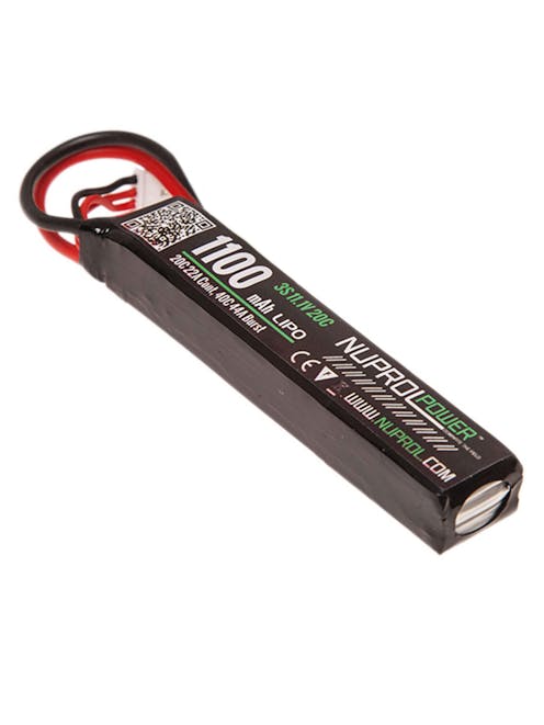 NUPROL 11.1v 1100mAh LiPo Stick Battery (Deans)
