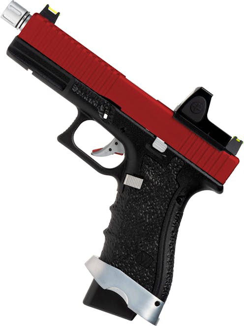 VORSK EU17 Solid Slide GBB Pistol w/ BDS Red Dot Sight