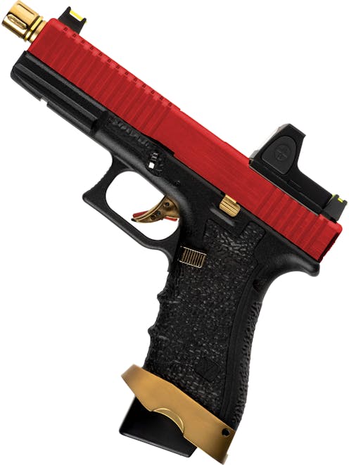 VORSK EU17 Solid Slide GBB Pistol w/ BDS Red Dot Sight
