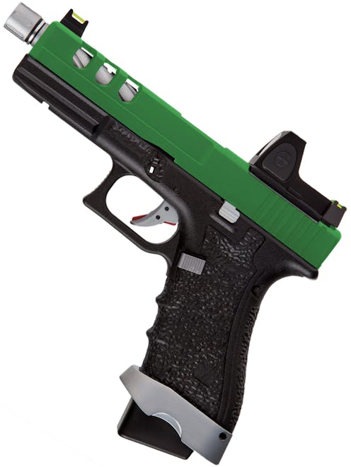 VORSK EU17 Vented Slide GBB Pistol w/ BDS Red Dot Sight