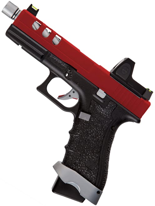VORSK EU17 Vented Slide GBB Pistol w/ BDS Red Dot Sight
