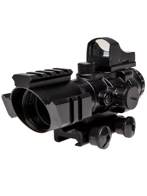 Theta Optics Rhino 4X32 Scope with Micro Red Dot Sight