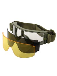 PJ Panoramic Ventilated Goggle (3 Lens Kit)