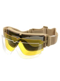 PJ Panoramic Ventilated Goggle (3 Lens Kit)