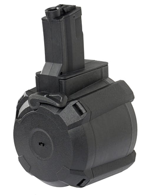 Battleaxe 1200rd Electric Drum Magazine for MP5 (Sound Control)