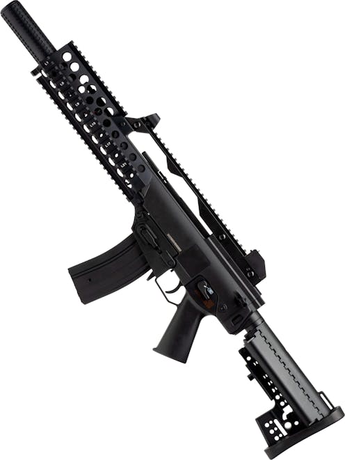 Jing Gong G608-8 AR36 Railed w/ Suppressor