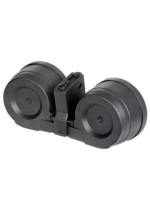 Battleaxe 3000rd Electric double drum magazine for M4/M16