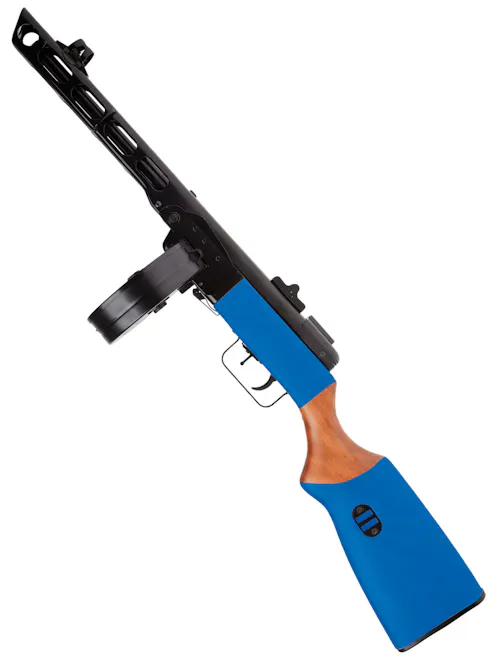 S&T Armament PPSh-41 EBB Submachine AEG; Real Wood