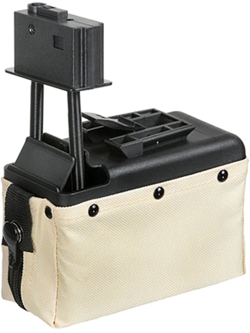 Battleaxe 1500rnd Electric Box Magazine for M249 AEGs