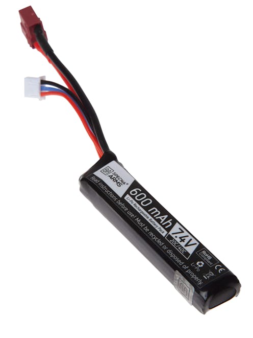 Specna Arms 7.4V 600mAh 20/40C Battery for PDW - Deans