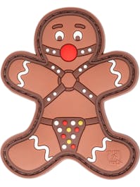 JTG Gingerbread Rubber PVC Patch