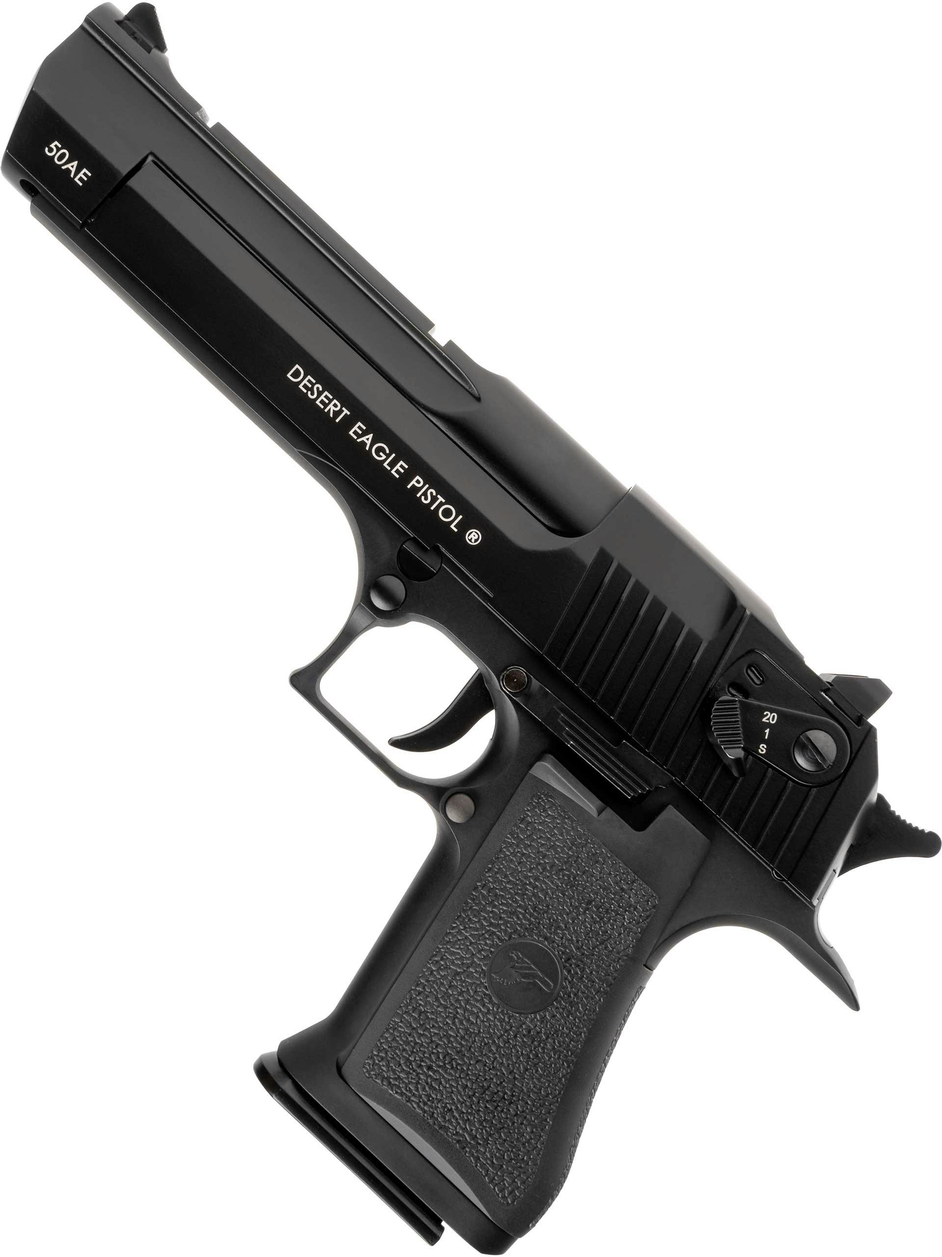 Desert Eagle .50AE Full Auto Co2 Airsoft Pistol, Black – Security