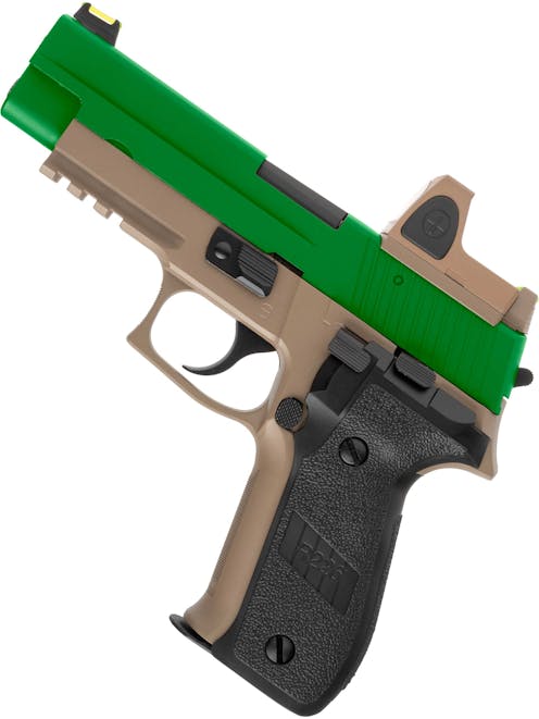 RAVEN R226 Railed GBB Pistol + BDS