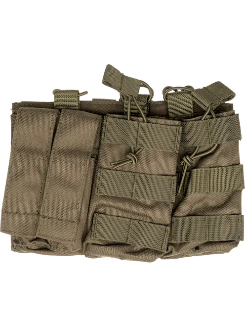 8Fields Tactical Triple 5.56 Mag/Pistol Pouch Panel