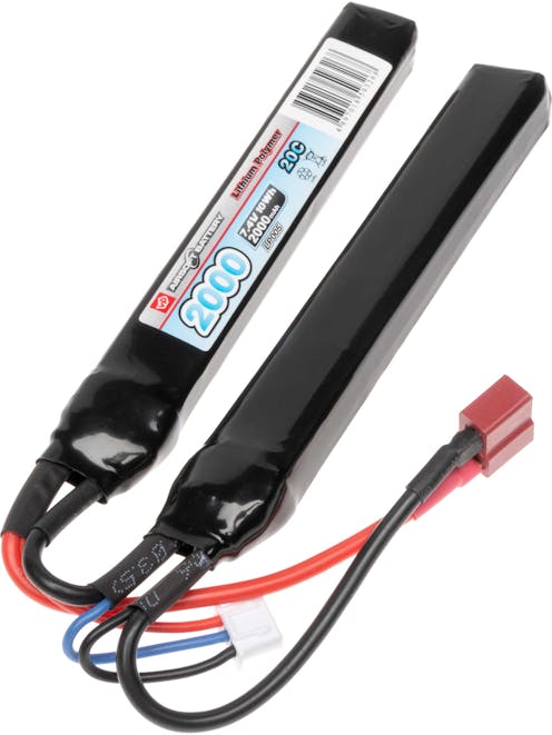 VP Racing Battery 7.4v 2000mAh 20C LiPo Crane Stock Battery - Deans