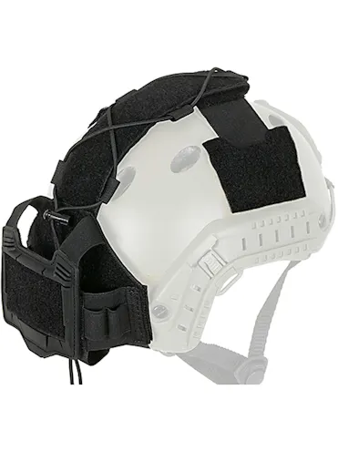FMA Tactical Maritime Helmet Cover Multifunctional Battery Holder Balanced Pouch Bag BK/DE/MC