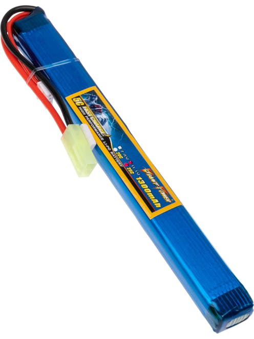 GIANT POWER 11.1v 1300mAh 25c Stick Battery - Mini-Tamiya