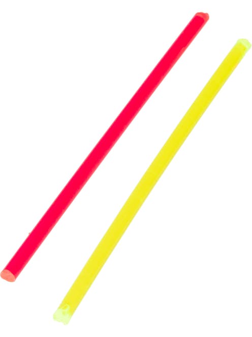 CowCow 2mm Red & Green Fiber Optic Rod - 50mm