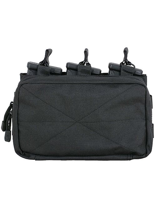8Fields Tactical MOLLE Triple Rifle Mag/GP Pouch