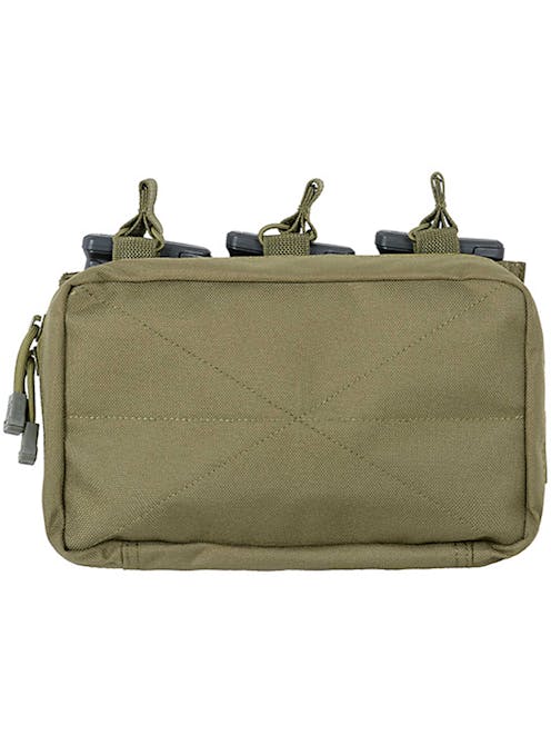 8Fields Tactical MOLLE Triple Rifle Mag/GP Pouch