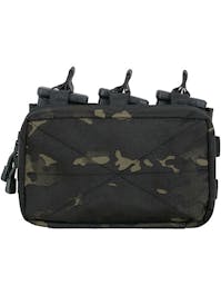 8Fields Tactical MOLLE Triple Rifle Mag/GP Pouch