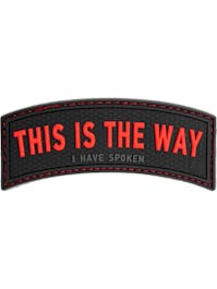 JTG This Is The Way PVC Morale Patch