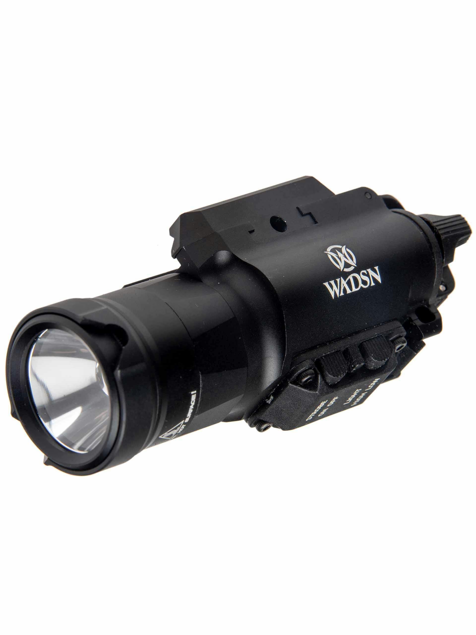 WADSN XH35 Tactical Pistol Flashlight w/Strobe | Patrol Base UK