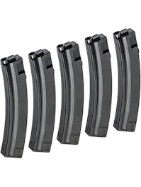 King Arms 100rd PDW SBR/MP5 Magazine - Set Of 5