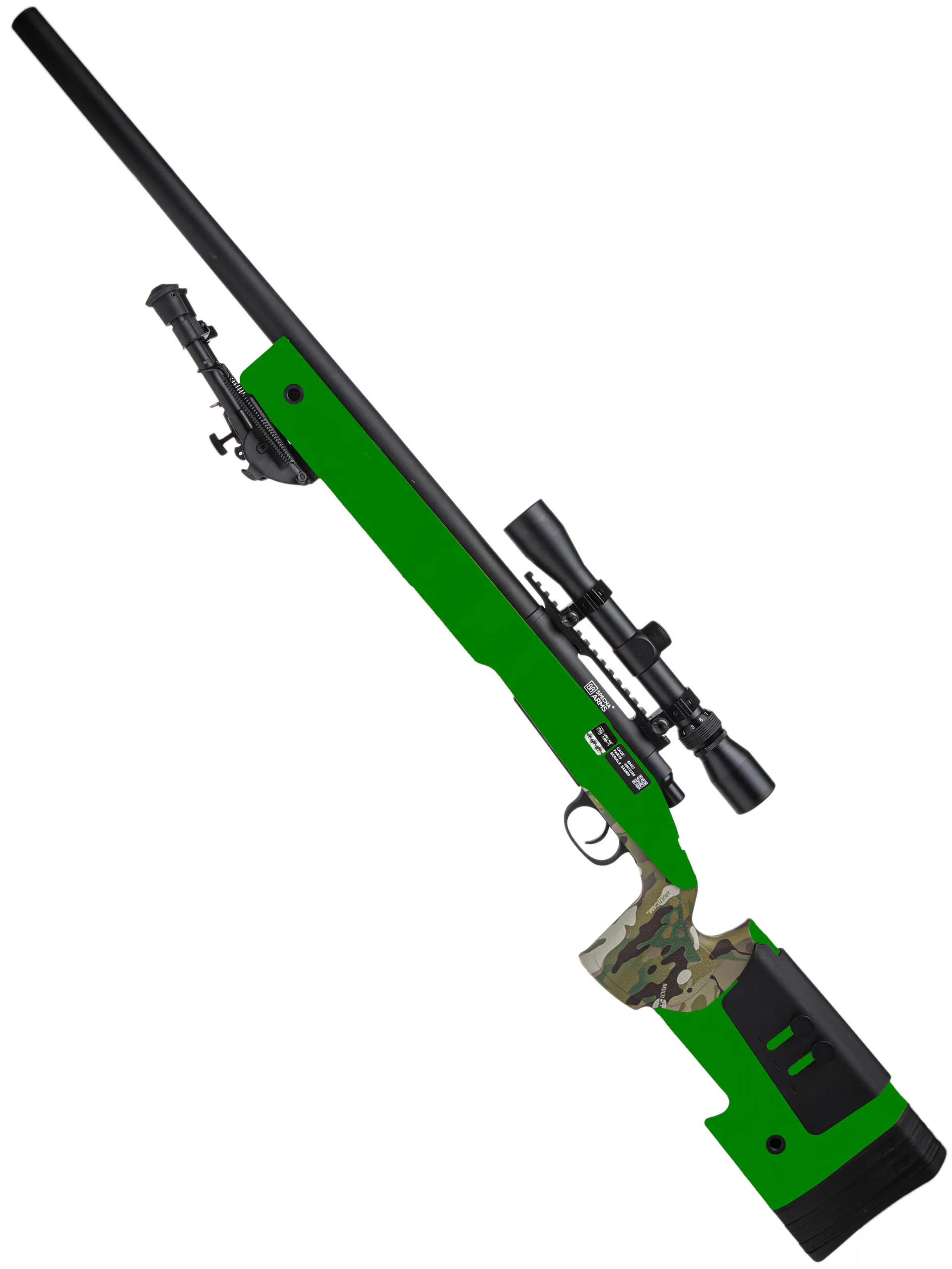 Specna Arms SA-S02 CORE™ Sniper Rifle w/Scope & Bipod; High-Power